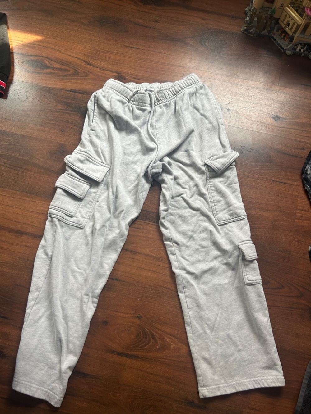 Garage Light Gray Cargo Sweatpants